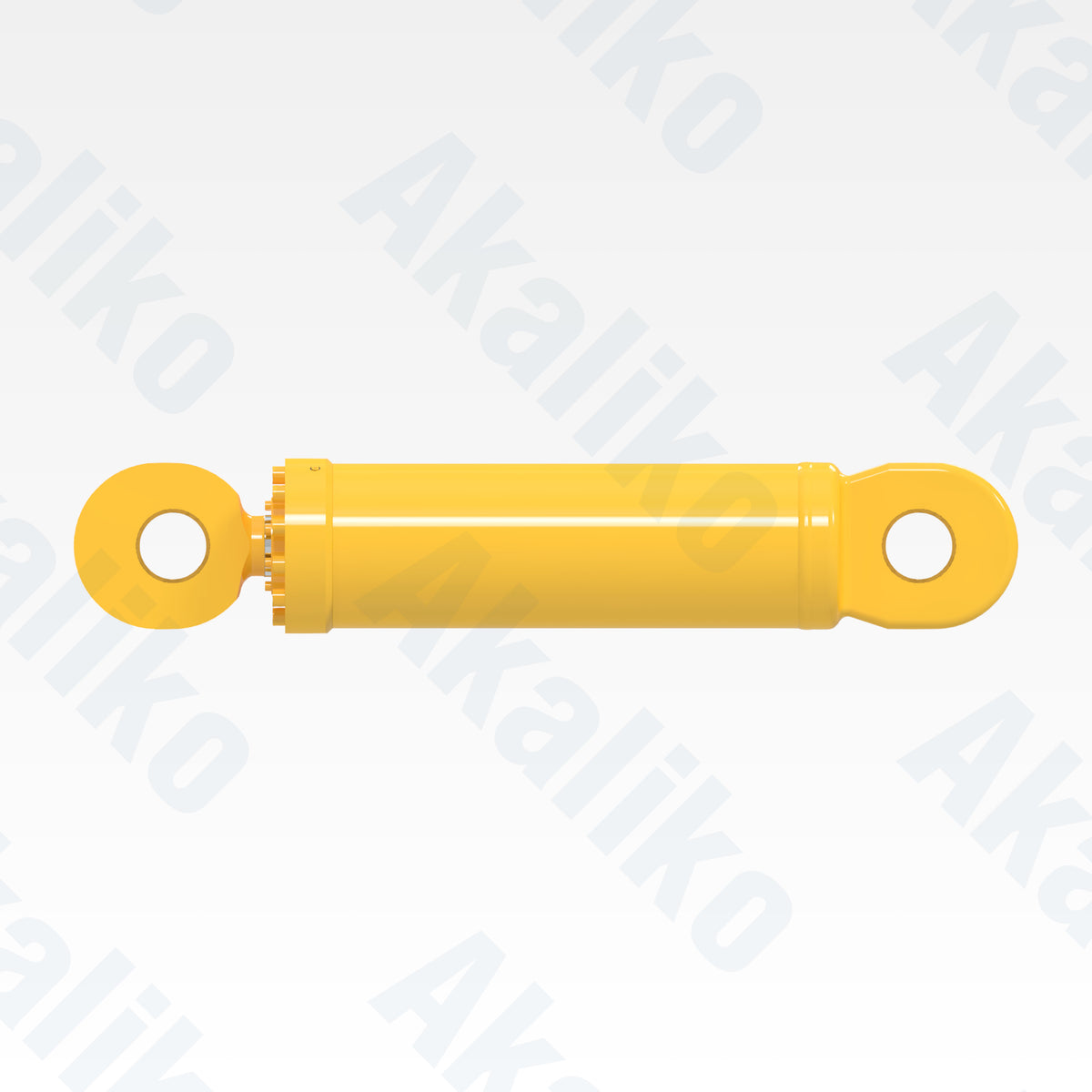 Side view of replacement clam hydraulic cylinder for Komatsu PC7000-11 excavator, OEM part number 992 185 40