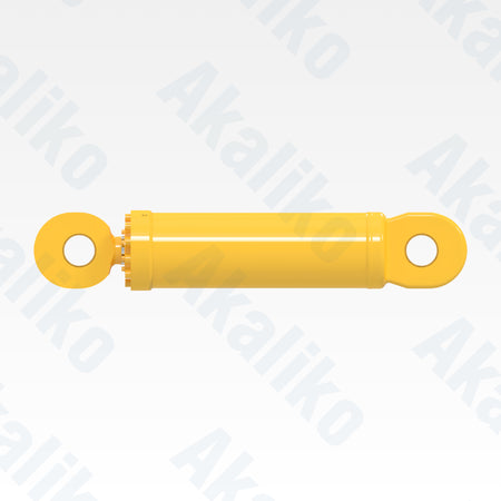 Side view of replacement clam hydraulic cylinder for Komatsu PC7000-11 excavator, OEM part number 992 185 40