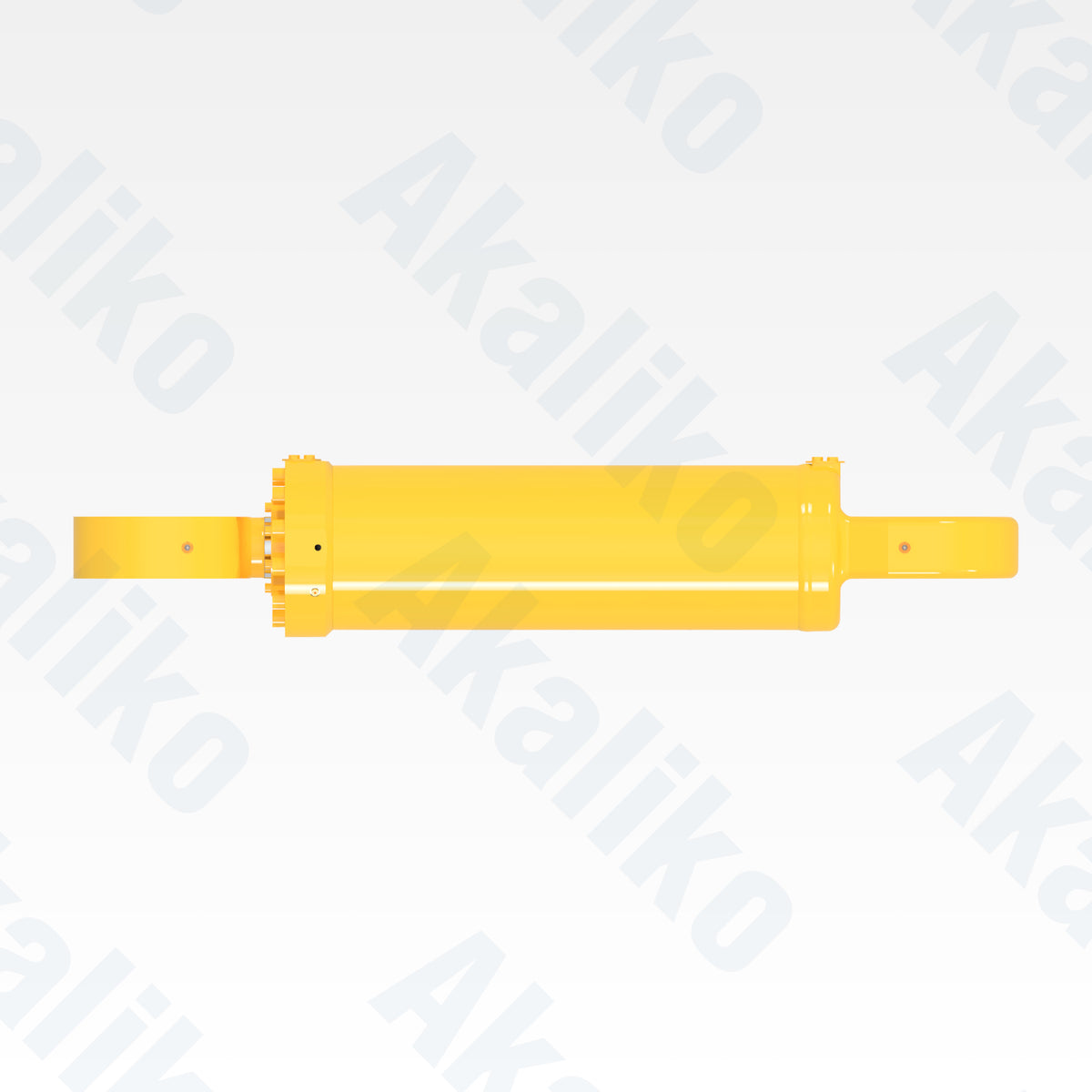 Top view of replacement clam hydraulic cylinder for Komatsu PC7000-11 excavator, OEM part number 992 185 40