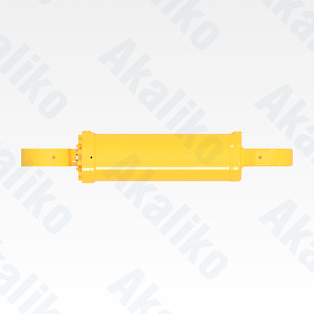 Top view of replacement clam hydraulic cylinder for Komatsu PC7000-11 excavator, OEM part number 992 185 40