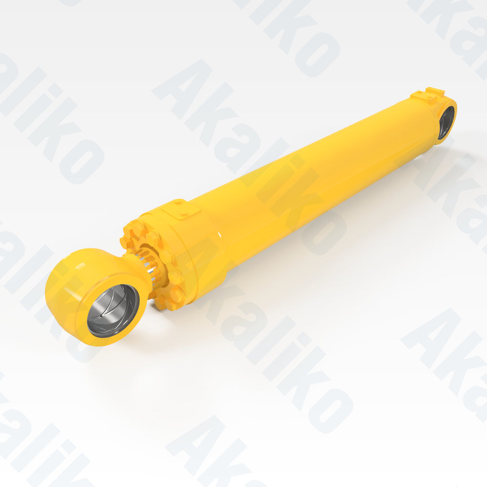 Replacement boom lift hydraulic cylinder for Komatsu WA800-3/WA900 wheel loader, OEM part number 707-01-03011, aftermarket heavy equipment parts