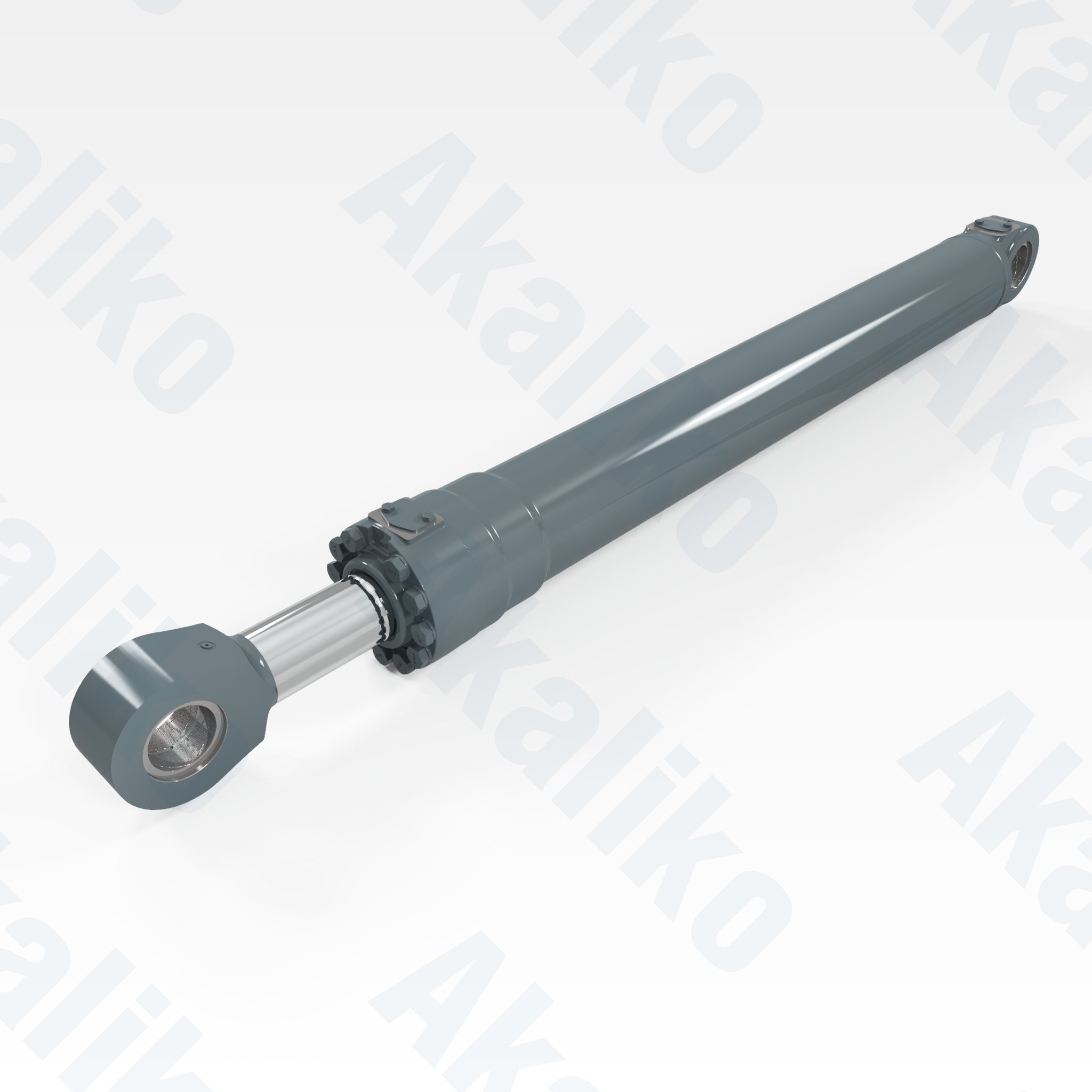 Replacement boom hydraulic cylinder for Liebherr R9100 excavator, OEM part number 9644533, aftermarket heavy equipment parts