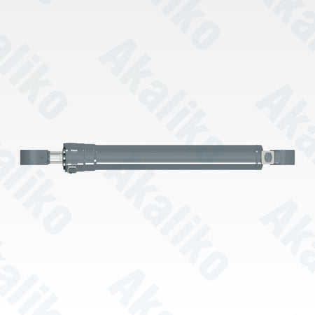 Top view of replacement bucket hydraulic cylinder for Liebherr R9100 excavator, OEM part number 94057904