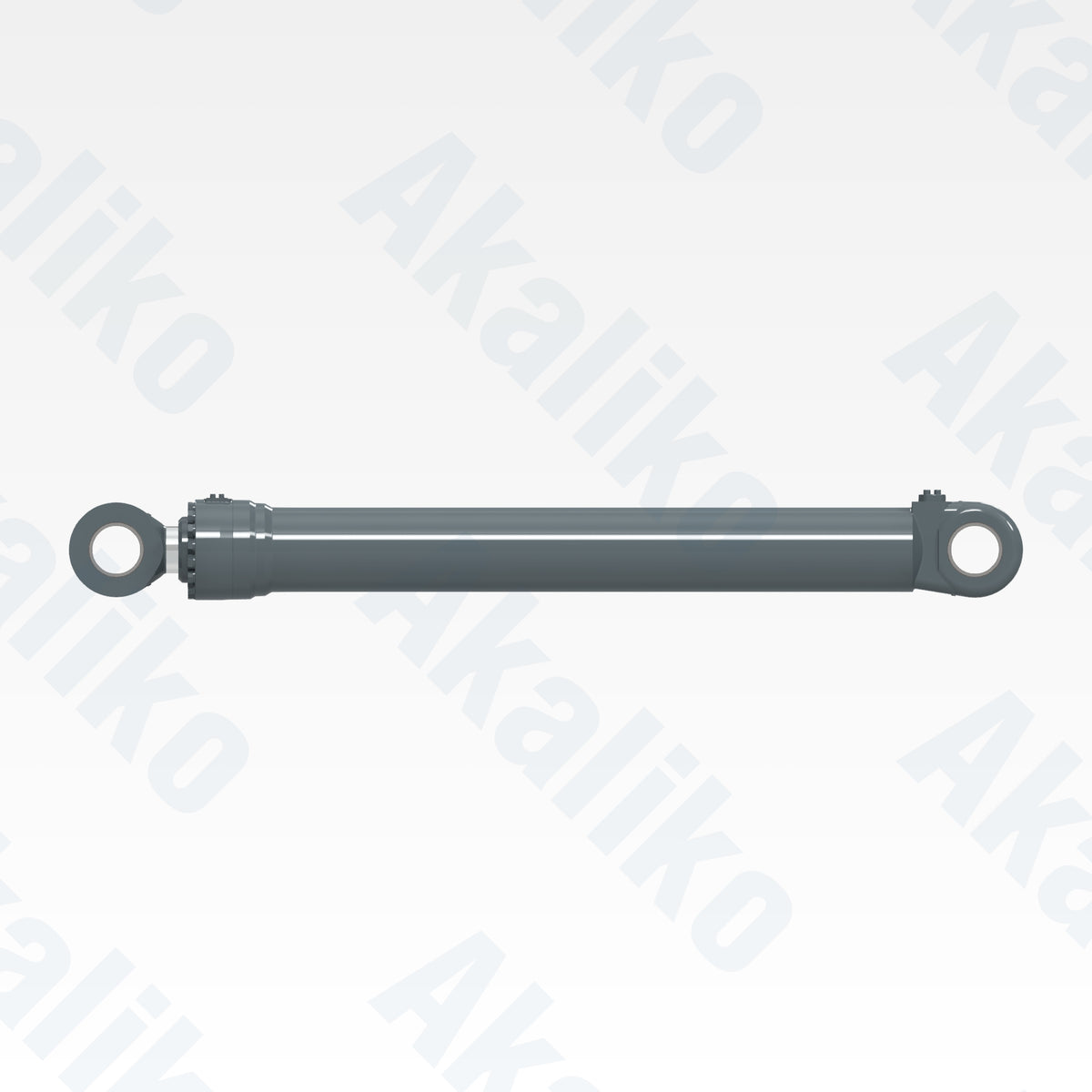 Side view of replacement boom hydraulic cylinder for Liebherr R9200 excavator, OEM part number 94072940