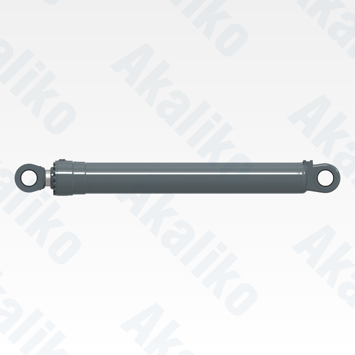 Side view of replacement boom hydraulic cylinder for Liebherr R9400 excavator, OEM part number 9644374