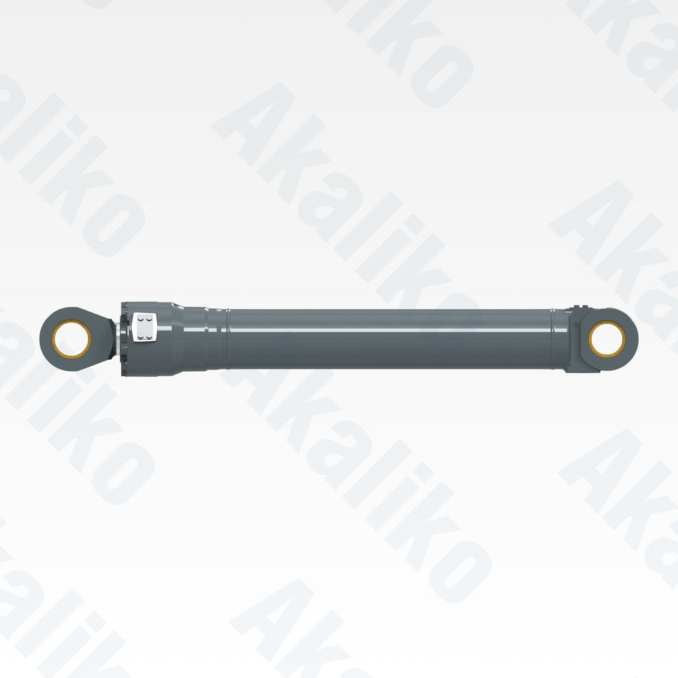Side view of replacement bucket hydraulic cylinder for Liebherr R976 excavator, OEM part number 94020917