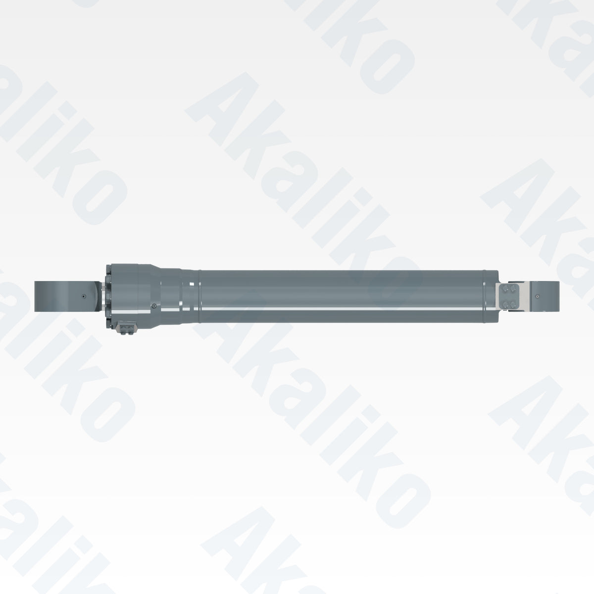 Top view of replacement bucket hydraulic cylinder for Liebherr R976 excavator, OEM part number 94020917