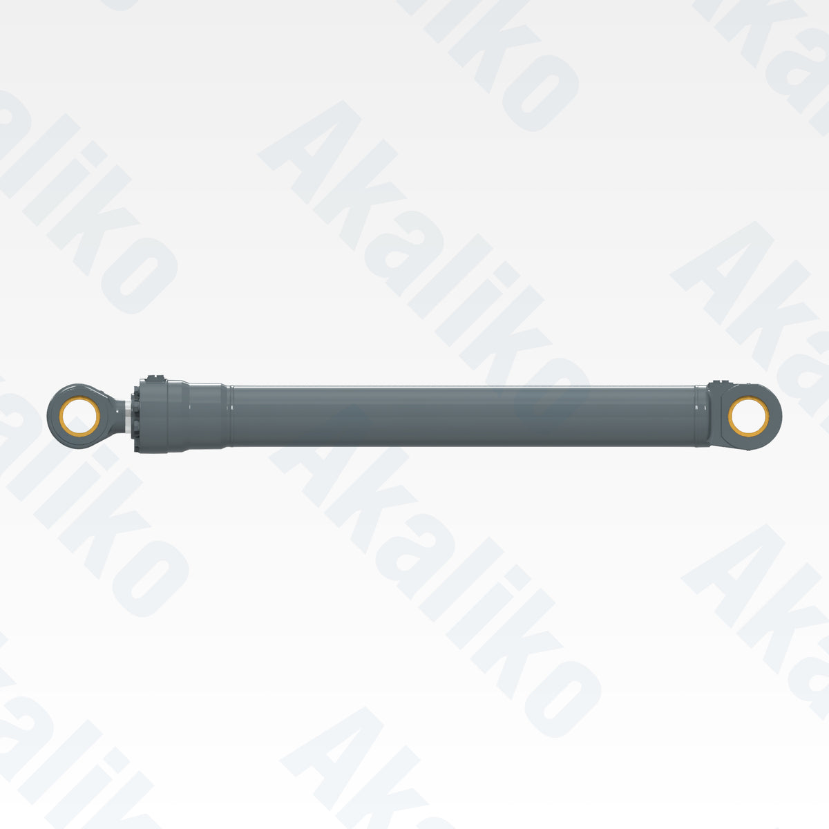Side view of replacement stick hydraulic cylinder for Liebherr R976 excavator, OEM part number 94062196