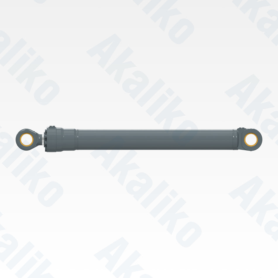 Side view of replacement stick hydraulic cylinder for Liebherr R976 excavator, OEM part number 94062196
