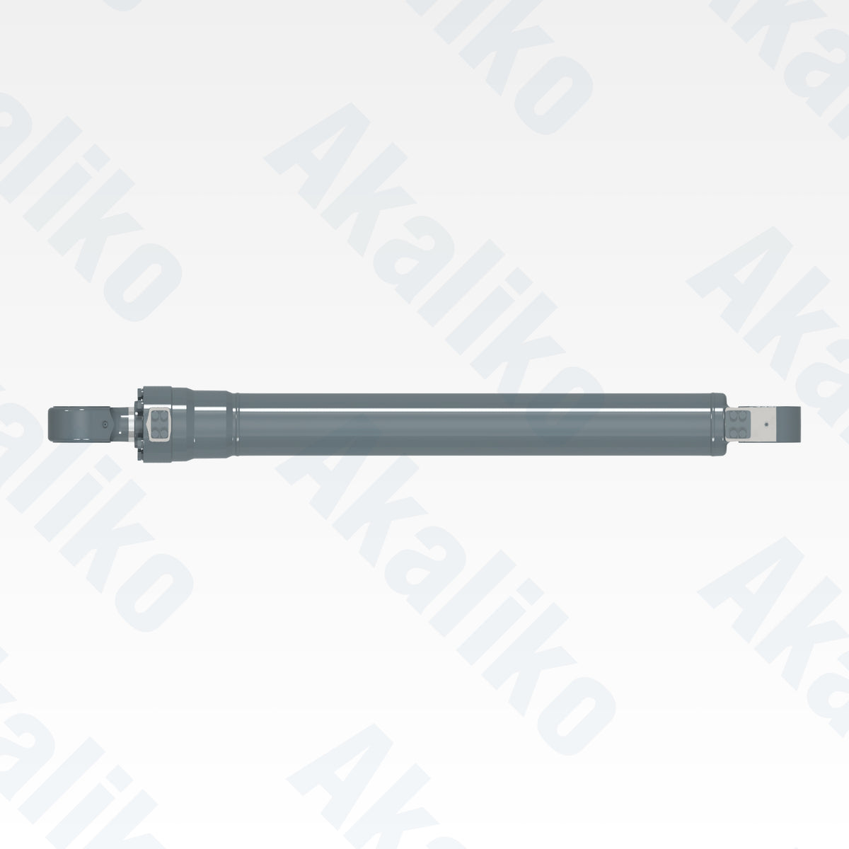 Top view of replacement stick hydraulic cylinder for Liebherr R976 excavator, OEM part number 94062196