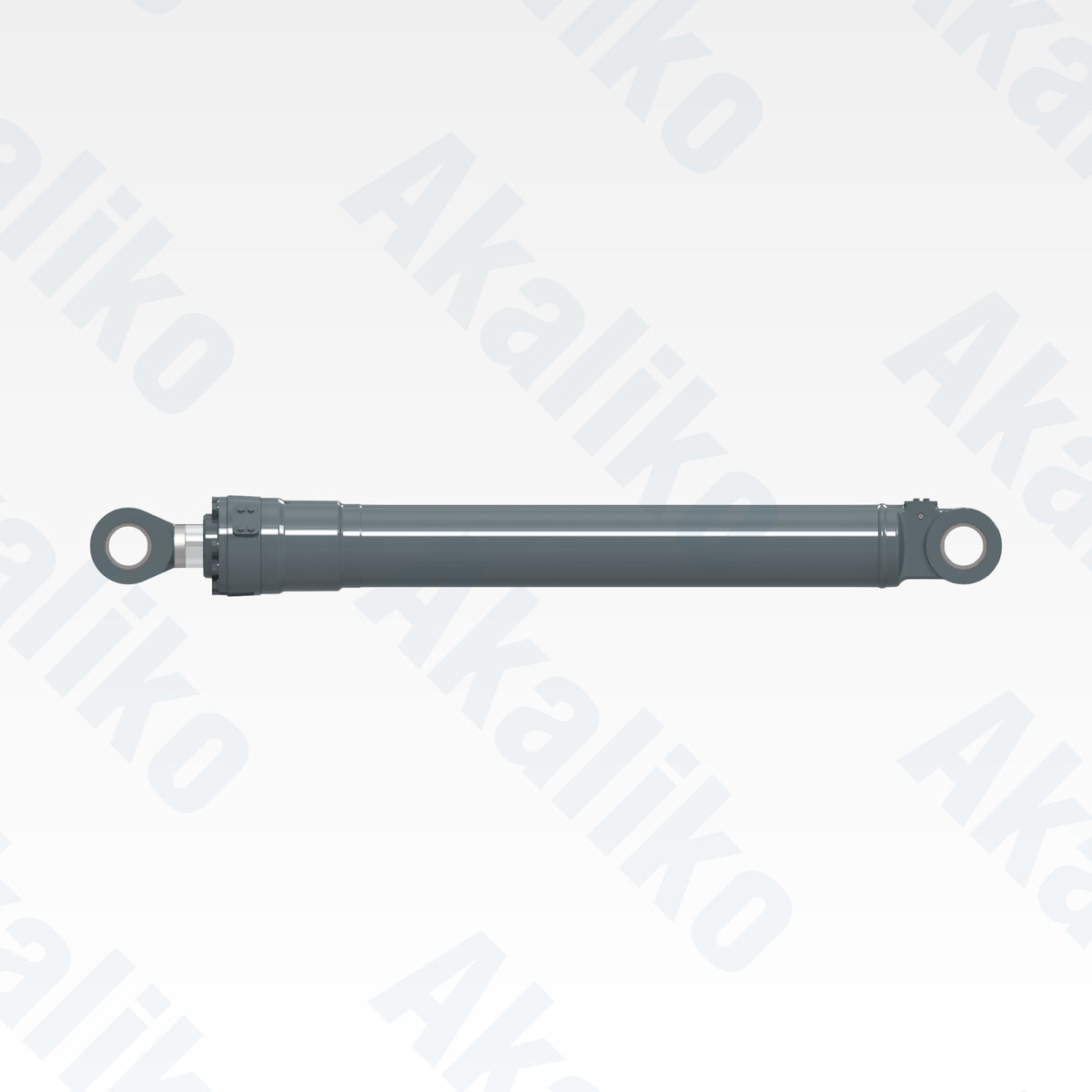 Side view of replacement boom hydraulic cylinder for Liebherr R984 excavator, OEM part number 9637247