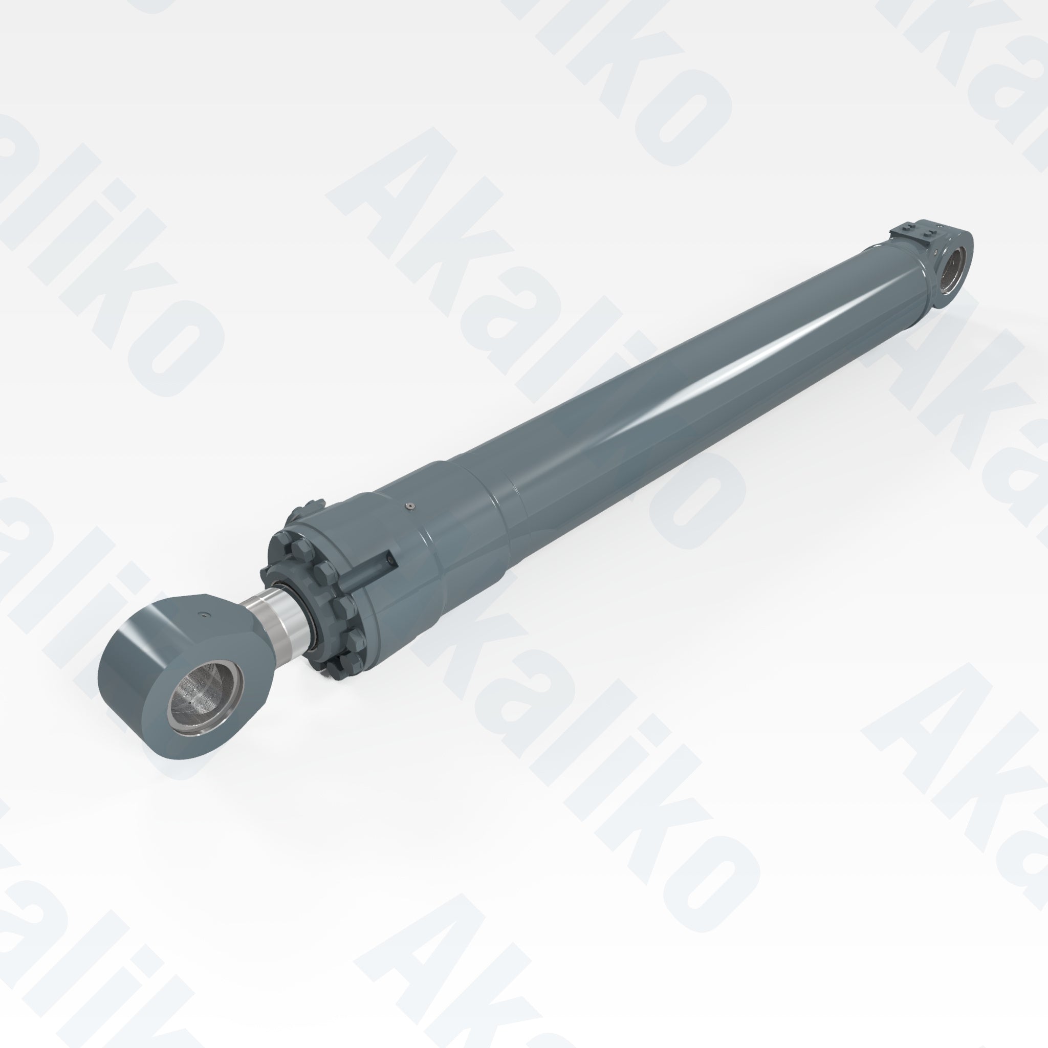 Replacement boom hydraulic cylinder for Liebherr R984 excavator, OEM part number 9637254, aftermarket heavy equipment parts