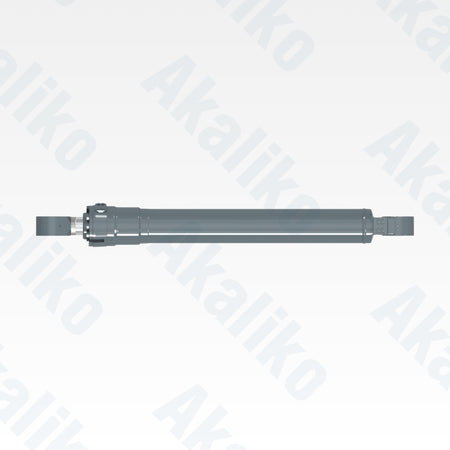 Top view of replacement boom hydraulic cylinder for Liebherr R984 excavator, OEM part number 9637254
