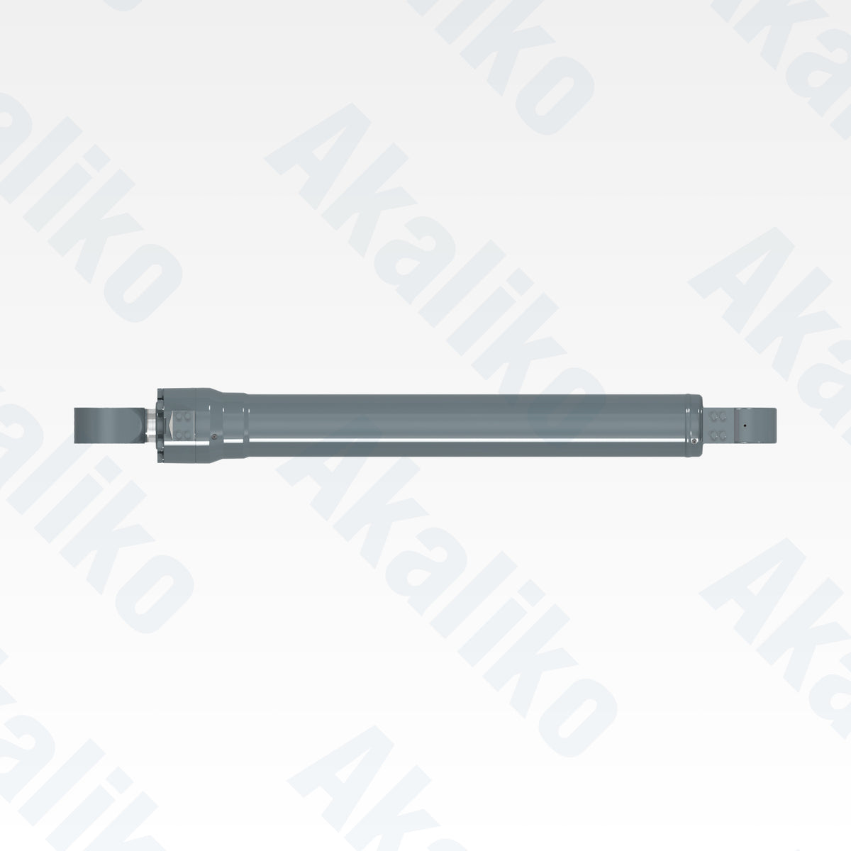 Top view of replacement stick hydraulic cylinder for Liebherr R984 excavator, OEM part number 9594816