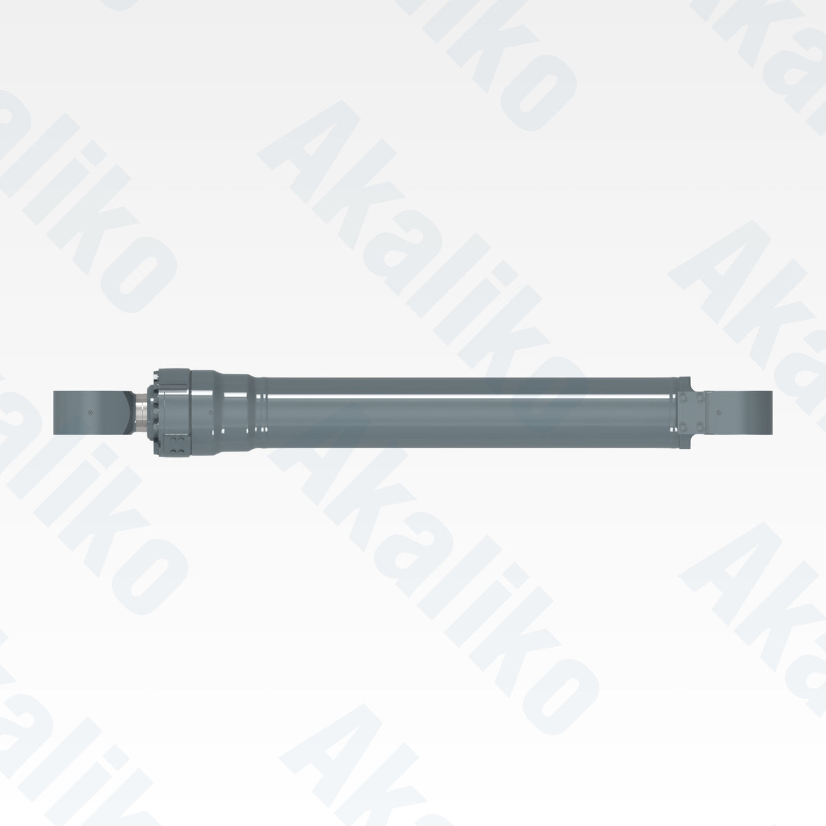 Top view of replacement bucket hydraulic cylinder for Liebherr R996B excavator, OEM part number 9247019