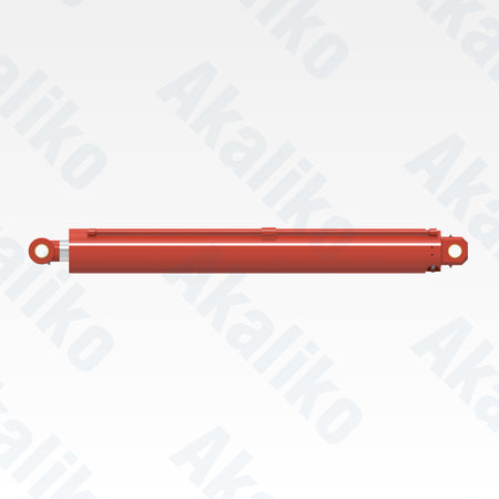 Side view of replacement mast hydraulic cylinder for Sandvik D45KS drill, OEM part number 020077-001