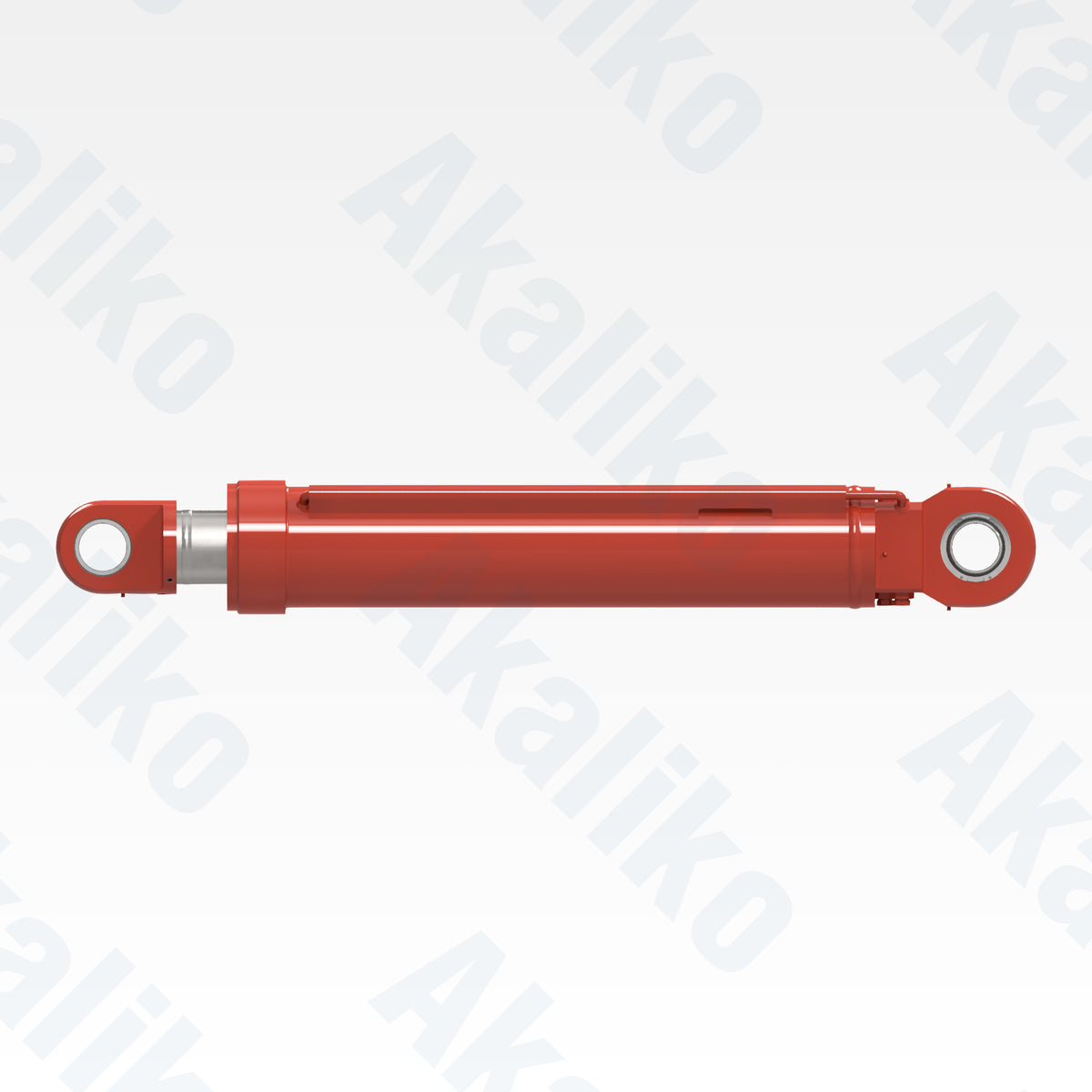 Side view of replacement boom swing hydraulic cylinder for Sandvik DD421-60C drill, OEM part number 55182469