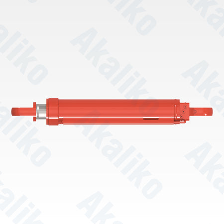 Top view of replacement boom swing hydraulic cylinder for Sandvik DD421-60C drill, OEM part number 55182469