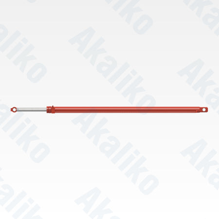 Side view of replacement feed extention hydraulic cylinder for Sandvik DD421-60C drill, OEM part number 55047472