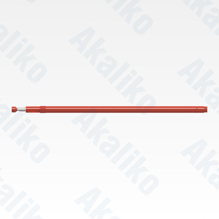 Side view of replacement feed hydraulic cylinder for Sandvik DD421-60C drill, OEM part number 55085906