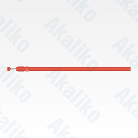 Top view of replacement feed hydraulic cylinder for Sandvik DD421-60C drill, OEM part number 55085906