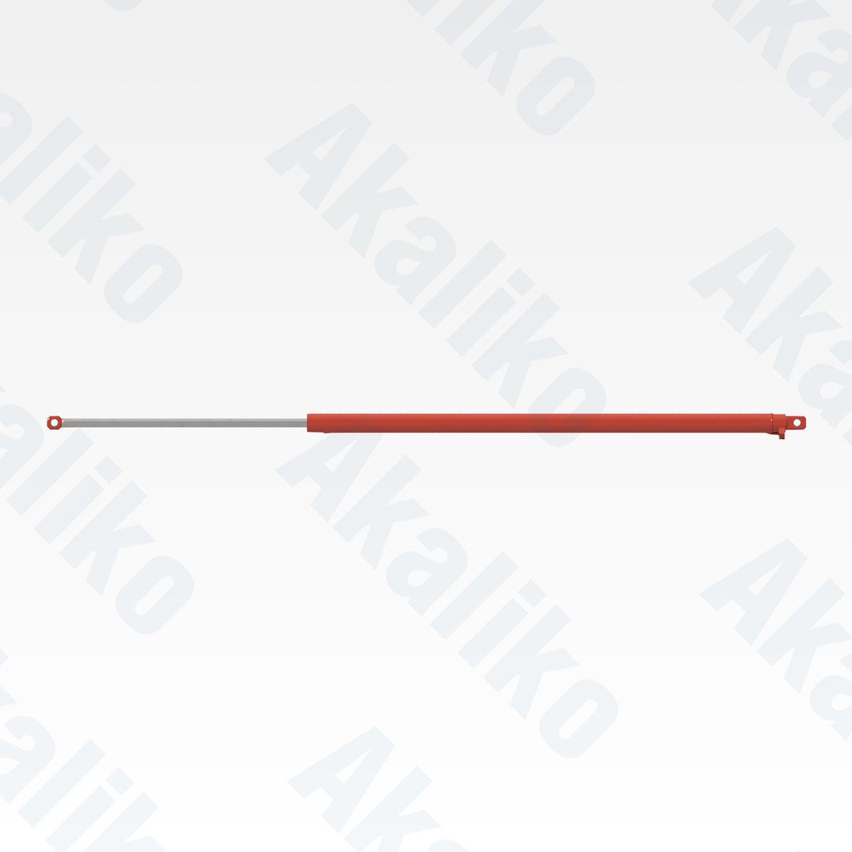 Side view of replacement feed rotation hydraulic cylinder for Sandvik DD421-60C drill, OEM part number 55193155