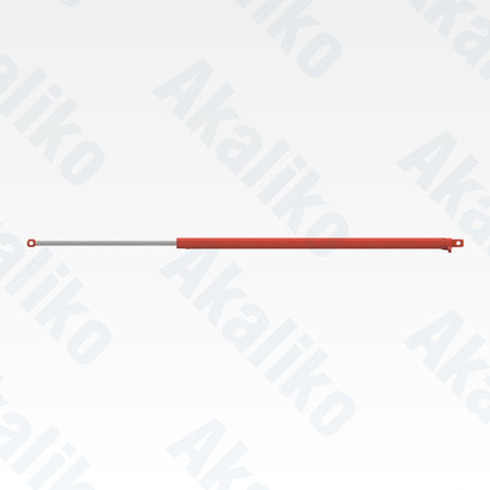Side view of replacement feed rotation hydraulic cylinder for Sandvik DD421-60C drill, OEM part number 55193155