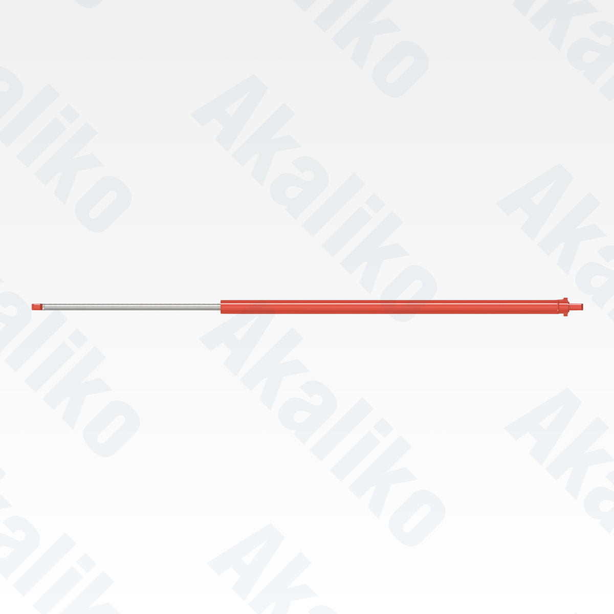 Top view of replacement feed rotation hydraulic cylinder for Sandvik DD421-60C drill, OEM part number 55193155