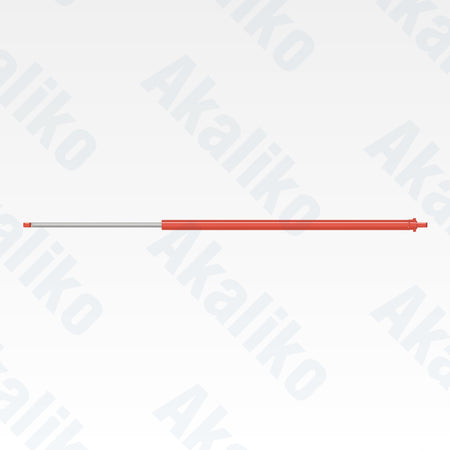 Top view of replacement feed rotation hydraulic cylinder for Sandvik DD421-60C drill, OEM part number 55193155