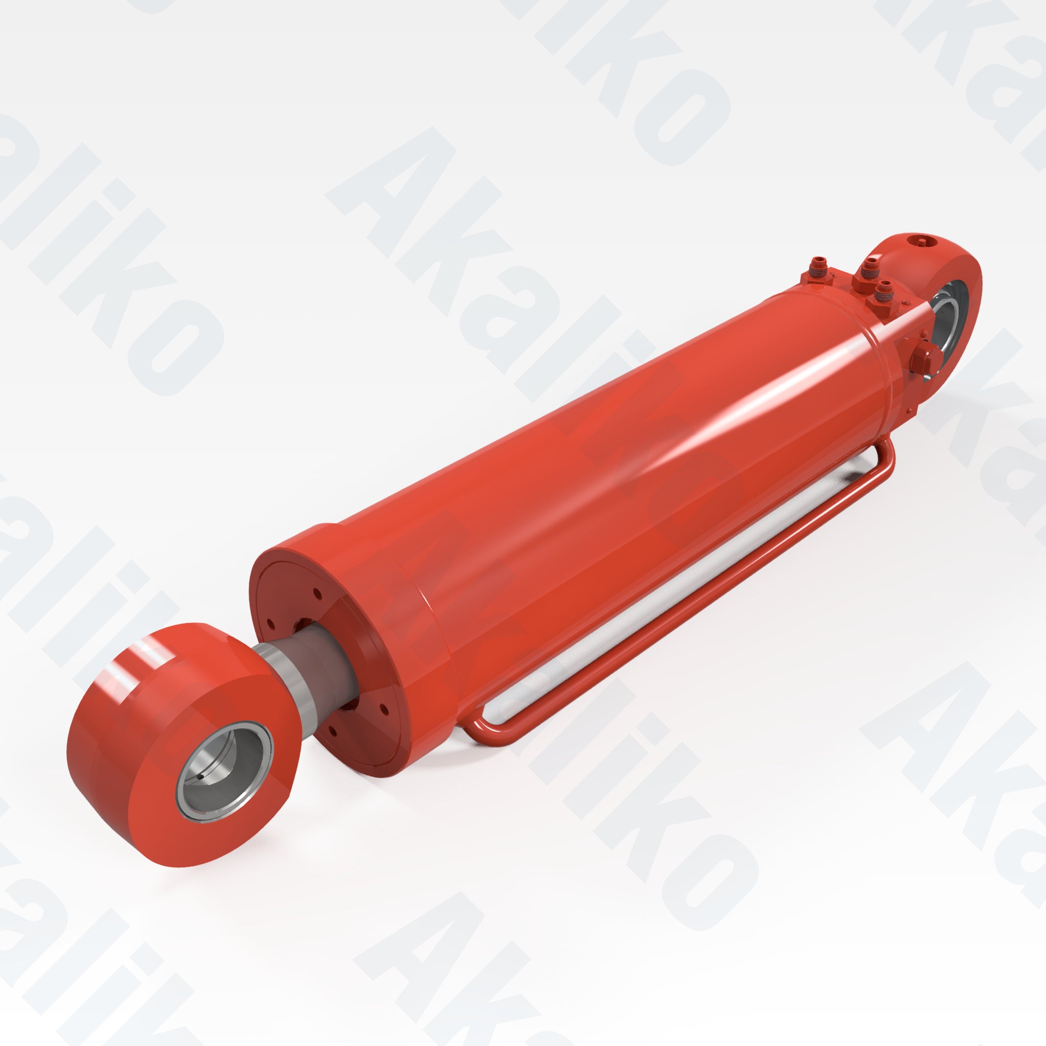 Replacement feed tilt hydraulic cylinder for Sandvik DD421-60C drill, OEM part number 35256775, aftermarket heavy equipment parts