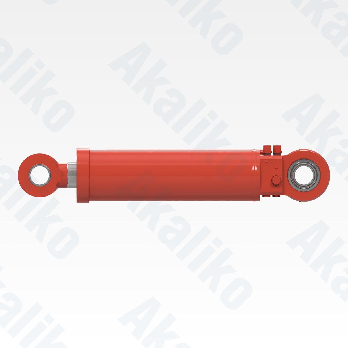 Side view of replacement swing hydraulic cylinder for Sandvik DD421-60C drill, OEM part number 32579827