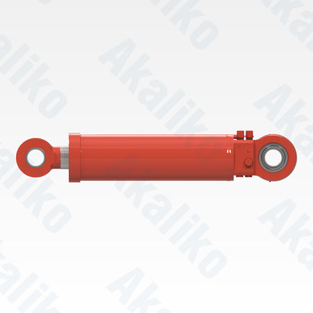 Side view of replacement swing hydraulic cylinder for Sandvik DD421-60C drill, OEM part number 32579827