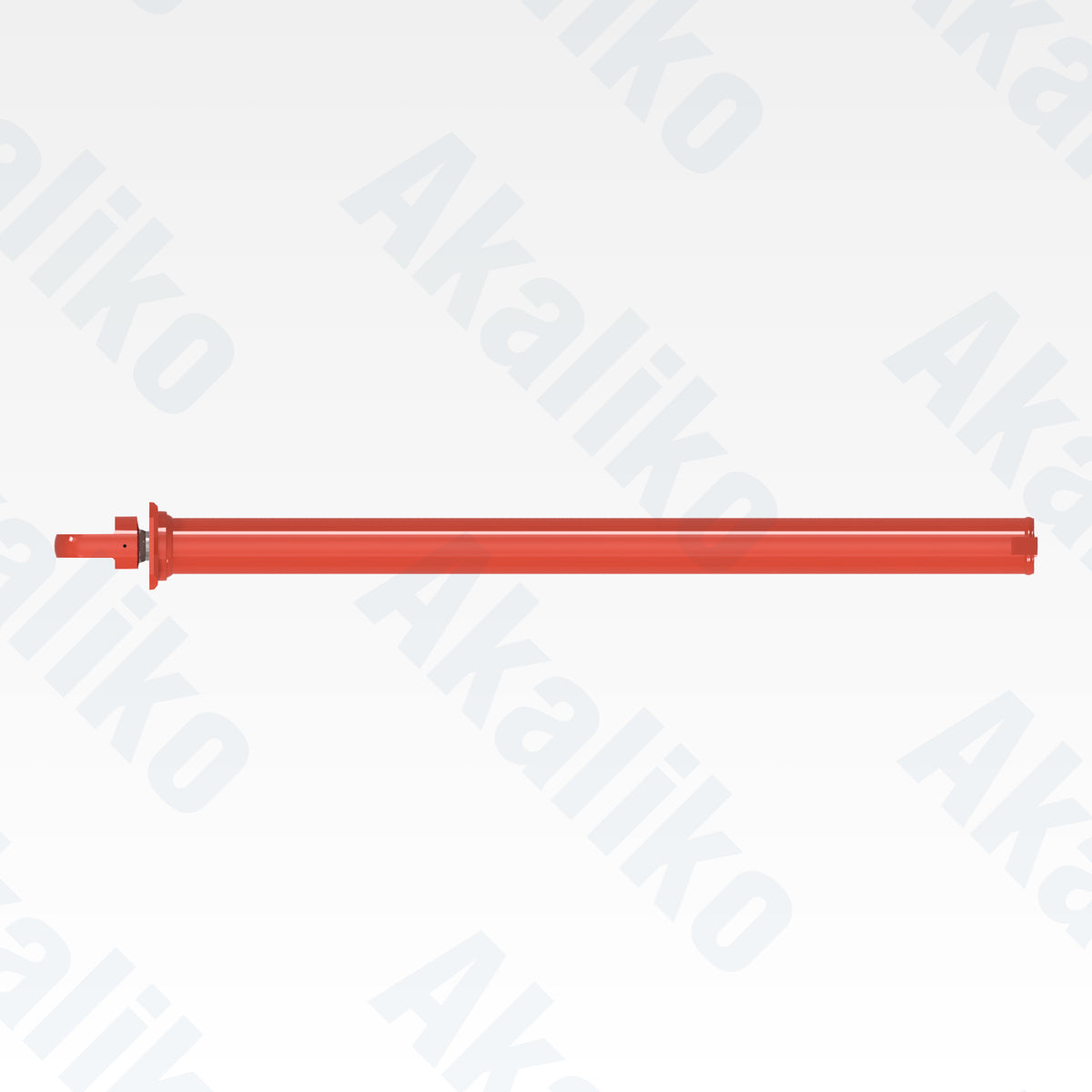 Top view of replacement zoom tube hydraulic cylinder for Sandvik DD421-60C drill, OEM part number 55161091