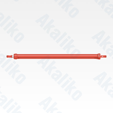 Top view of replacement feed hydraulic cylinder for Sandvik DL331 drill, OEM part number 55165438