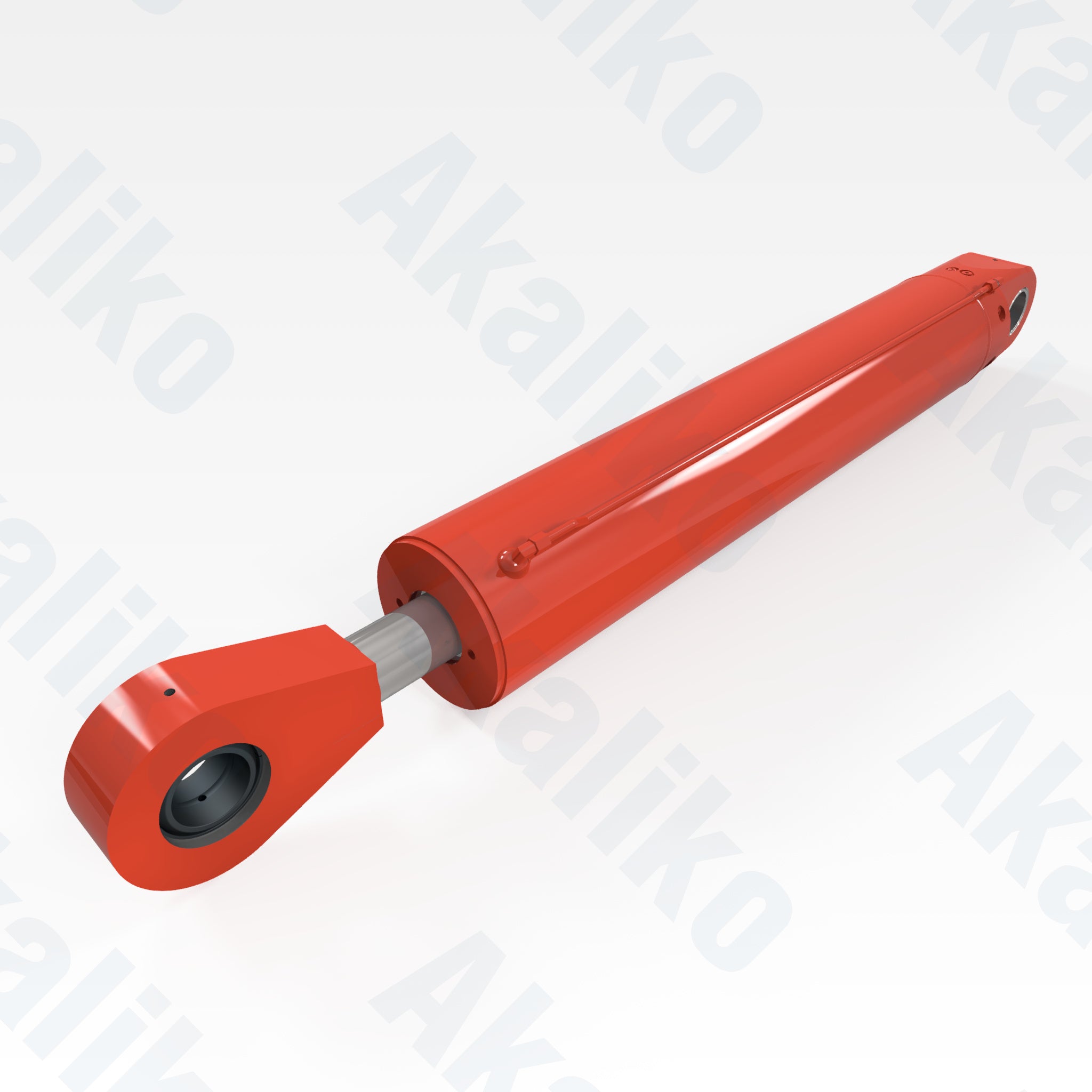 Replacement boom swing hydraulic cylinder for Sandvik DR580 drill, OEM part number CX010904, aftermarket heavy equipment parts